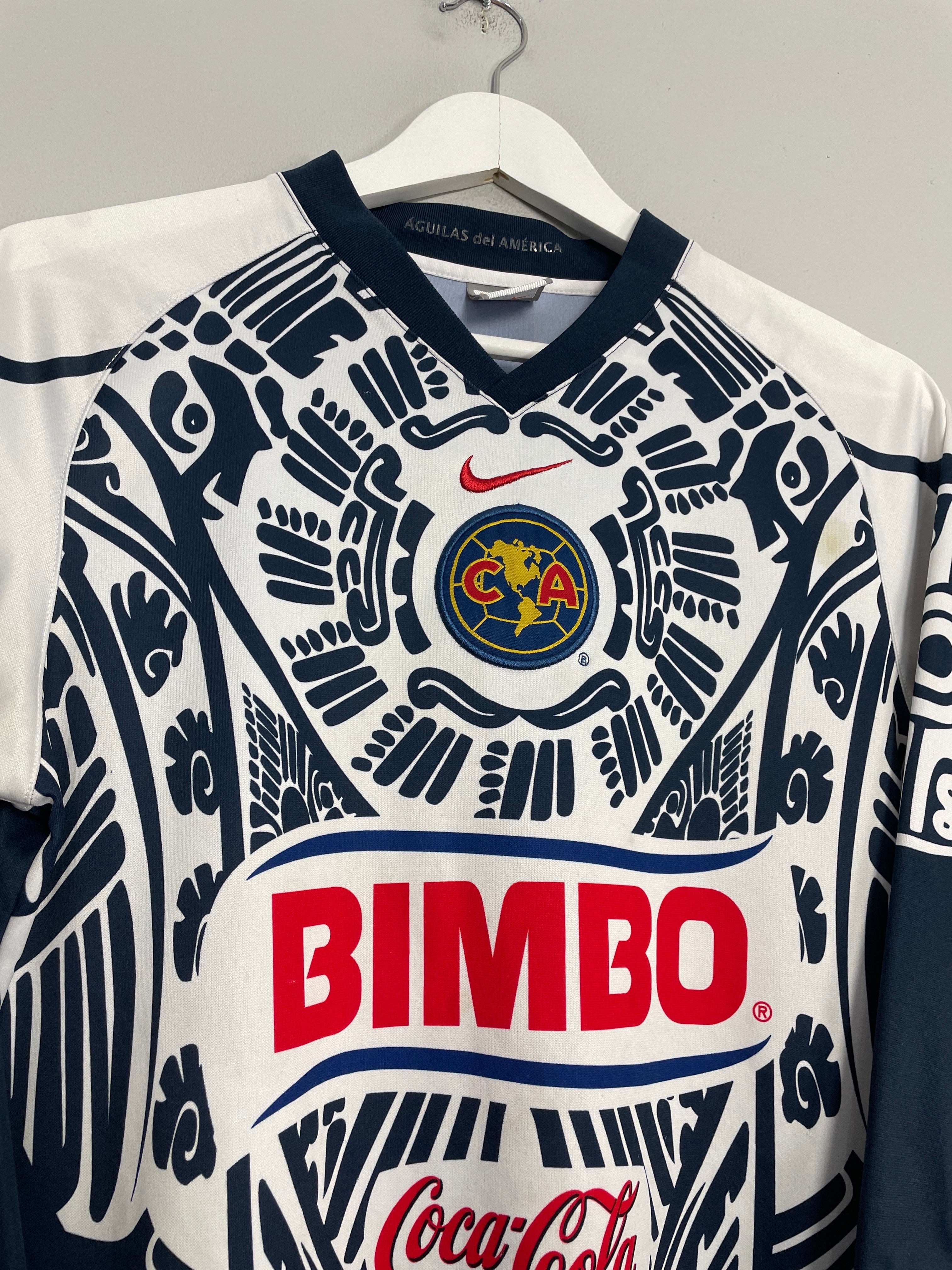 Shop 2008/09 CLUB AMERICA GK SHIRT (S) NIKE, classic football shirts, vintage football shirts & retro soccer jerseys at Cult Kits