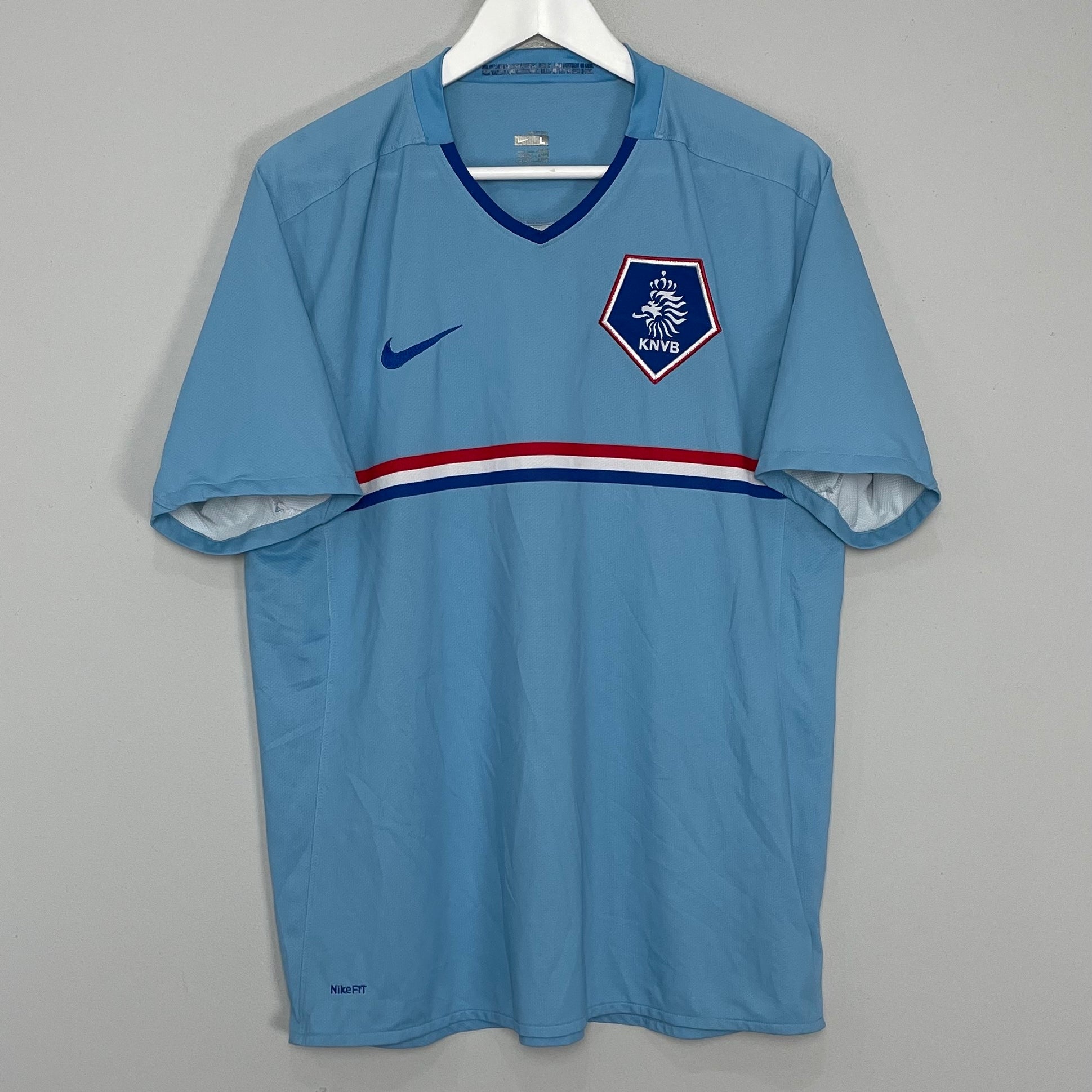 Shop 2008/10 NETHERLANDS AWAY SHIRT (L) NIKE, classic football shirts, vintage football shirts & retro soccer jerseys at Cult Kits
