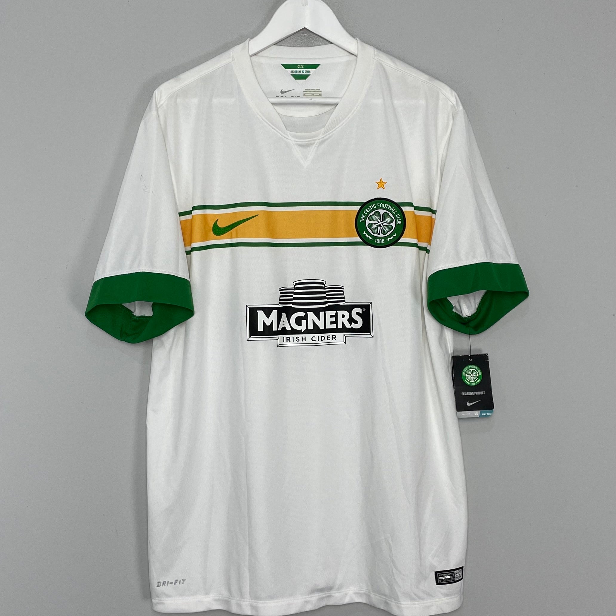 Shop 2014/15 CELTIC *BNWT* THIRD SHIRT (XL) NIKE, classic football shirts, vintage football shirts & retro soccer jerseys at Cult Kits