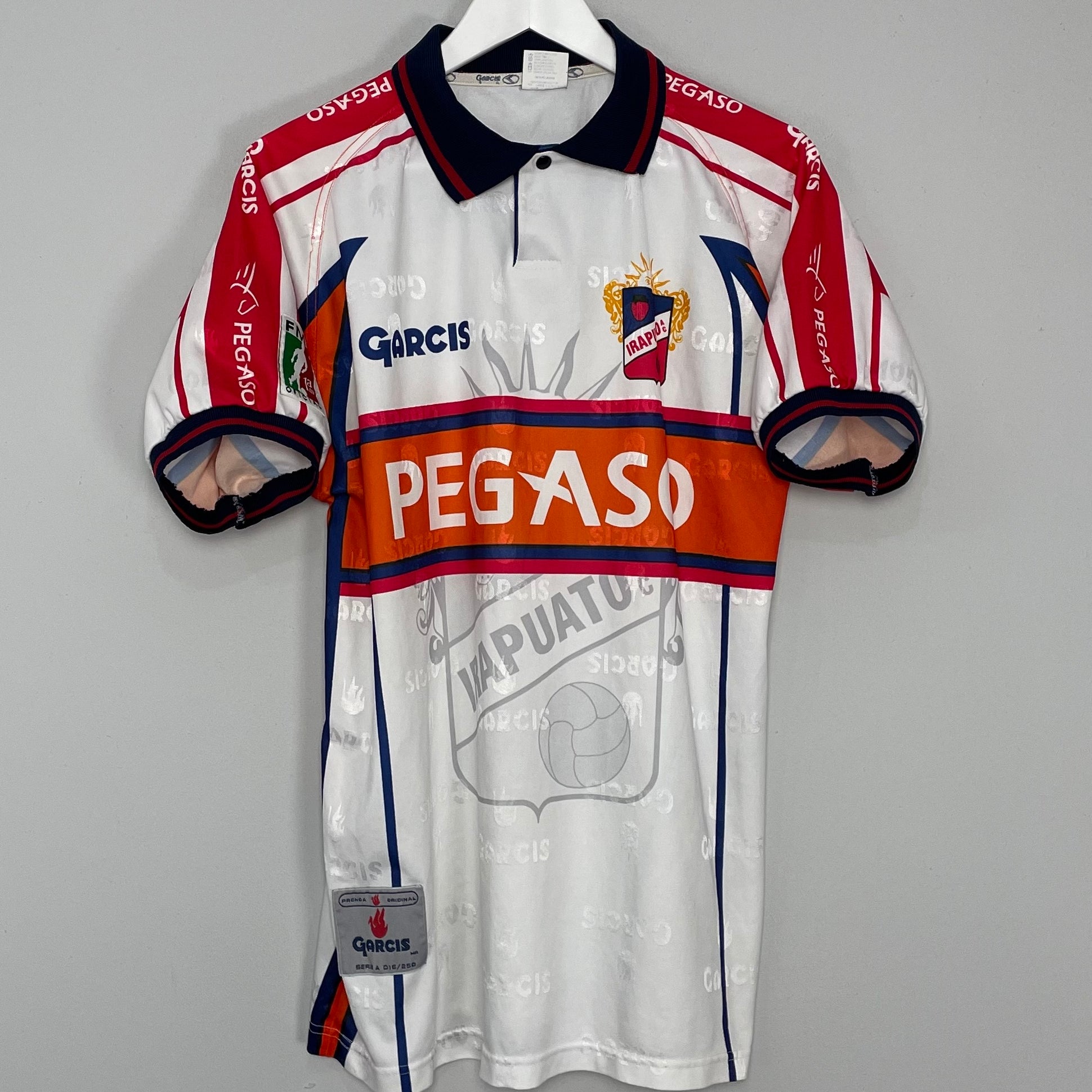 Shop 2000/01 IRAPUATO AWAY SHIRT (L) GARCIS, classic football shirts, vintage football shirts & retro soccer jerseys at Cult Kits