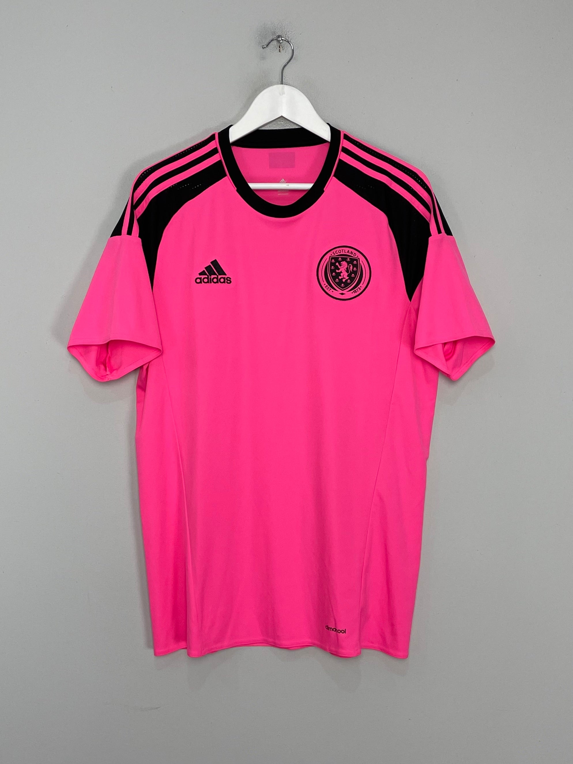 Shop 2016/17 SCOTLAND AWAY SHIRT (L) ADIDAS, classic football shirts, vintage football shirts & retro soccer jerseys at Cult Kits