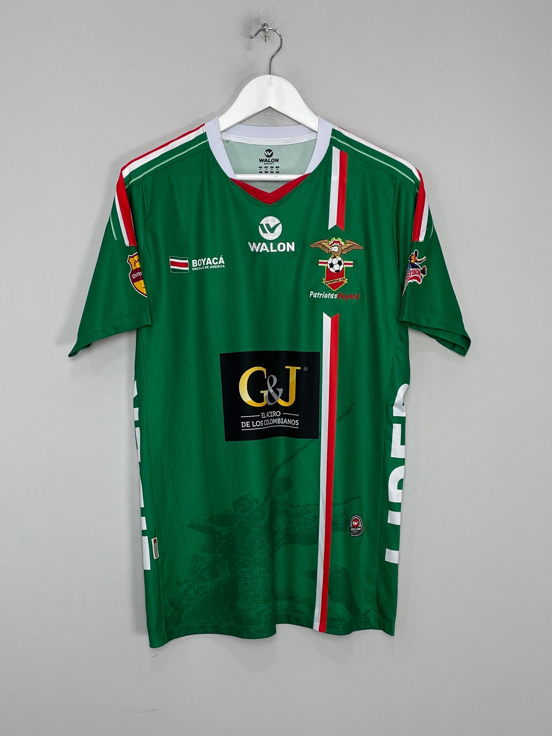 Shop 2014/15 PATRIOTAS BOYACA #20 AWAY SHIRT (M) WALON, classic football shirts, vintage football shirts & retro soccer jerseys at Cult Kits