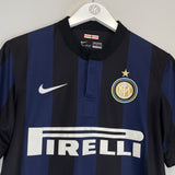 Shop 2013/14 INTER MILAN HOME SHIRT (S) NIKE, classic football shirts, vintage football shirts & retro soccer jerseys at Cult Kits