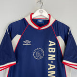 Shop 1999/00 AJAX AWAY SHIRT (M) UMBRO, classic football shirts, vintage football shirts & retro soccer jerseys at Cult Kits