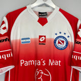 2004/05 ARGENTINOS JUNIORS HOME SHIRT (M) LOTTO
