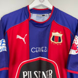 Shop 2003/04 DEPORTIVO QUITO AWAY SHIRT (L) PUMA, classic football shirts, vintage football shirts & retro soccer jerseys at Cult Kits