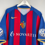 Shop 2008/10 FC BASEL HOME SHIRT (XXL) NIKE, classic football shirts, vintage football shirts & retro soccer jerseys at Cult Kits