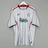 2005/06 LIVERPOOL AWAY SHIRT (XL) REEBOK