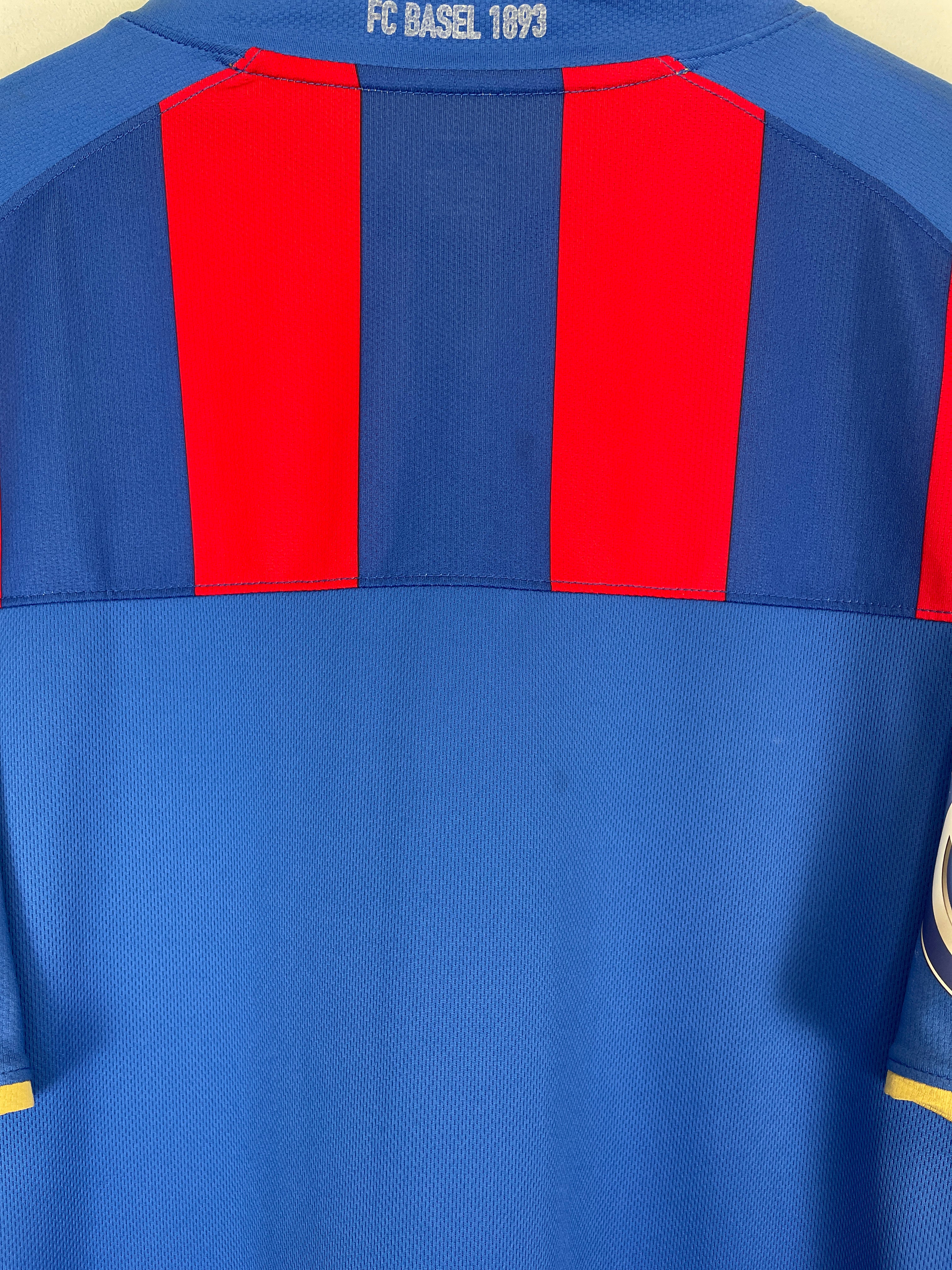 Shop 2008/10 FC BASEL HOME SHIRT (XXL) NIKE, classic football shirts, vintage football shirts & retro soccer jerseys at Cult Kits