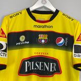 2015 SC BARCELONA RONALDINHO #91 HOME SHIRT (M) MARATHON