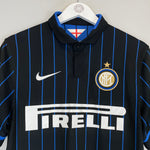 Shop 2014/15 INTER MILAN HOME SHIRT (S) NIKE, classic football shirts, vintage football shirts & retro soccer jerseys at Cult Kits