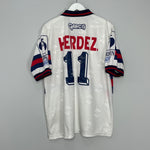 Shop 2001/02 GUERREROS DE ACAPULCO #11 HOME SHIRT (L) GARCIS, classic football shirts, vintage football shirts & retro soccer jerseys at Cult Kits