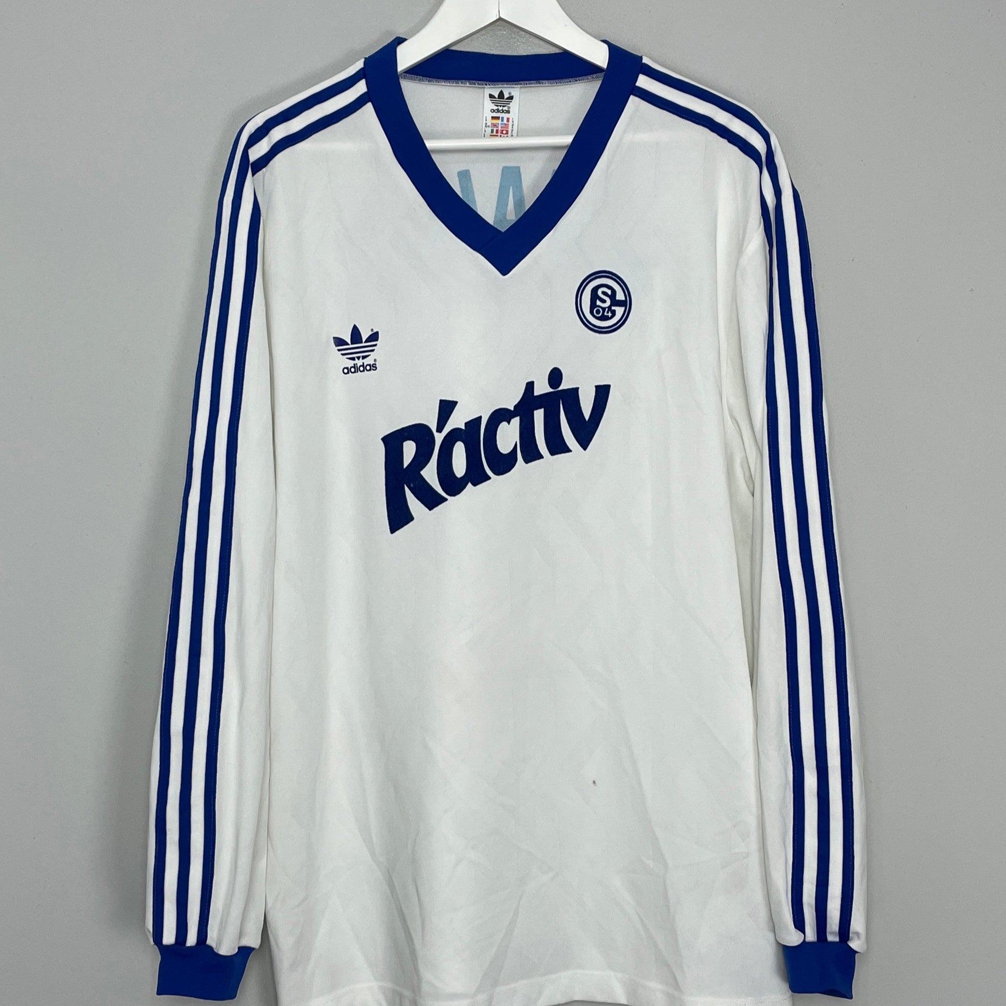 Shop 1991/92 SCHALKE L/S THIRD SHIRT (XL) ADIDAS, classic football shirts, vintage football shirts & retro soccer jerseys at Cult Kits