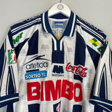 Shop 1999/00 MONTERREY HOME SHIRT (XL) ATLETICA, classic football shirts, vintage football shirts & retro soccer jerseys at Cult Kits