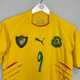 2004/06 CAMEROON ETO'O #9 AWAY SHIRT (S) PUMA