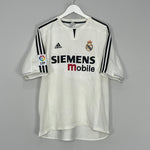 Shop 2003/04 REAL MADRID RONALDO #9 HOME SHIRT (L) ADIDAS, classic football shirts, vintage football shirts & retro soccer jerseys at Cult Kits