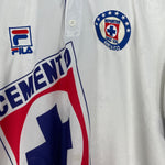 Shop 1999/00 CRUZ AZUL AWAY SHIRT (XL) FILA, classic football shirts, vintage football shirts & retro soccer jerseys at Cult Kits