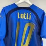 2006/07 ITALY TOTTI #10 HOME SHIRT (L) PUMA
