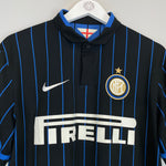 Shop 2014/15 INTER MILAN HOME SHIRT (M) NIKE, classic football shirts, vintage football shirts & retro soccer jerseys at Cult Kits