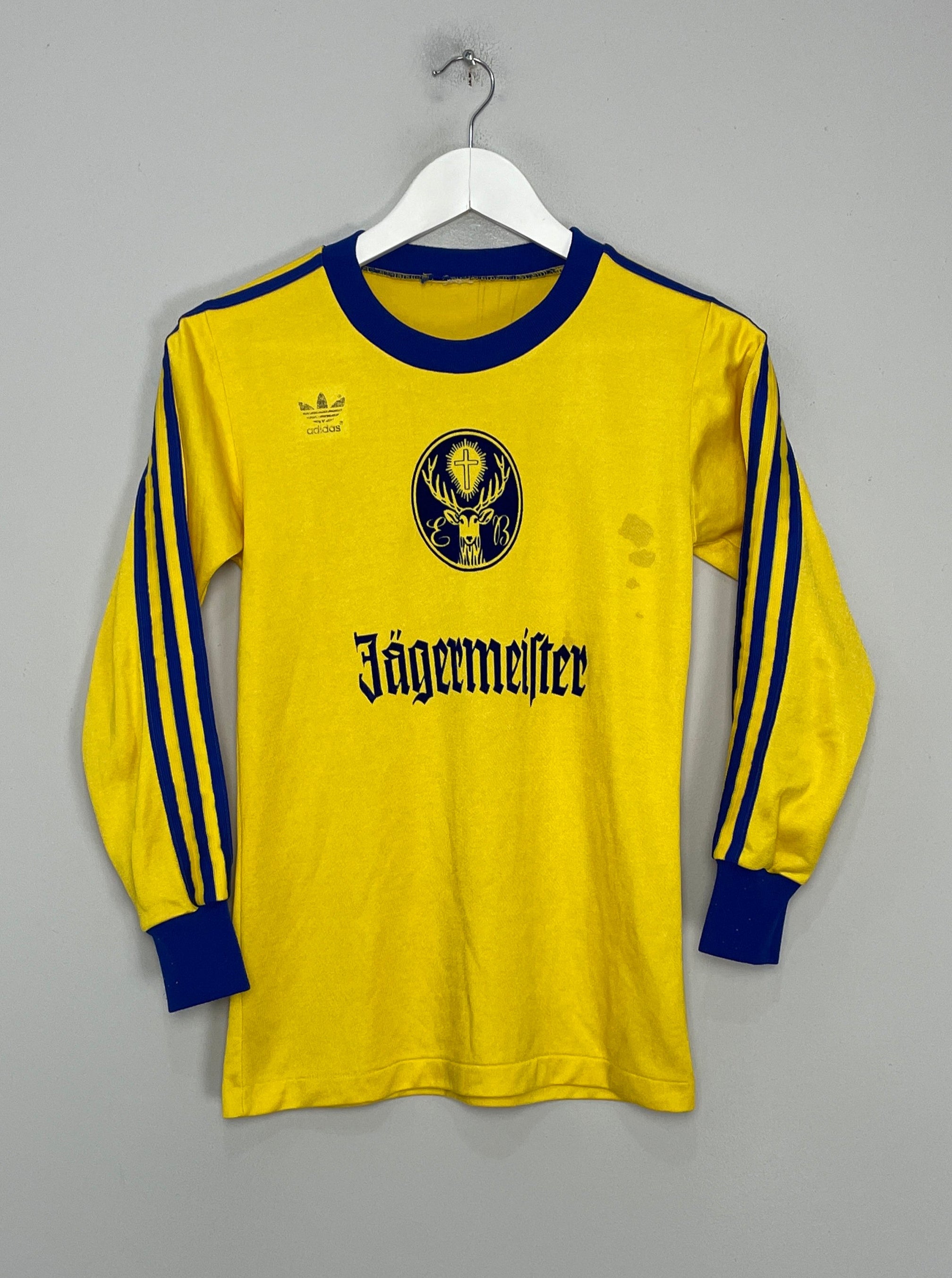 Shop 1979/81 EINTRACHT BRAUNSCHWEIG L/S HOME SHIRT (S) ADIDAS, classic football shirts, vintage football shirts & retro soccer jerseys at Cult Kits