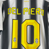 2011/12 JUVENTUS DEL PIERO #10 *PLAYER ISSUE* HOME SHIRT (L) NIKE