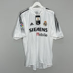 Shop 2003/04 REAL MADRID R.CARLOS #3 *BNWT* HOME SHIRT (XL) ADIDAS, classic football shirts, vintage football shirts & retro soccer jerseys at Cult Kits