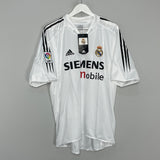 Shop 2003/04 REAL MADRID R.CARLOS #3 *BNWT* HOME SHIRT (XL) ADIDAS, classic football shirts, vintage football shirts & retro soccer jerseys at Cult Kits