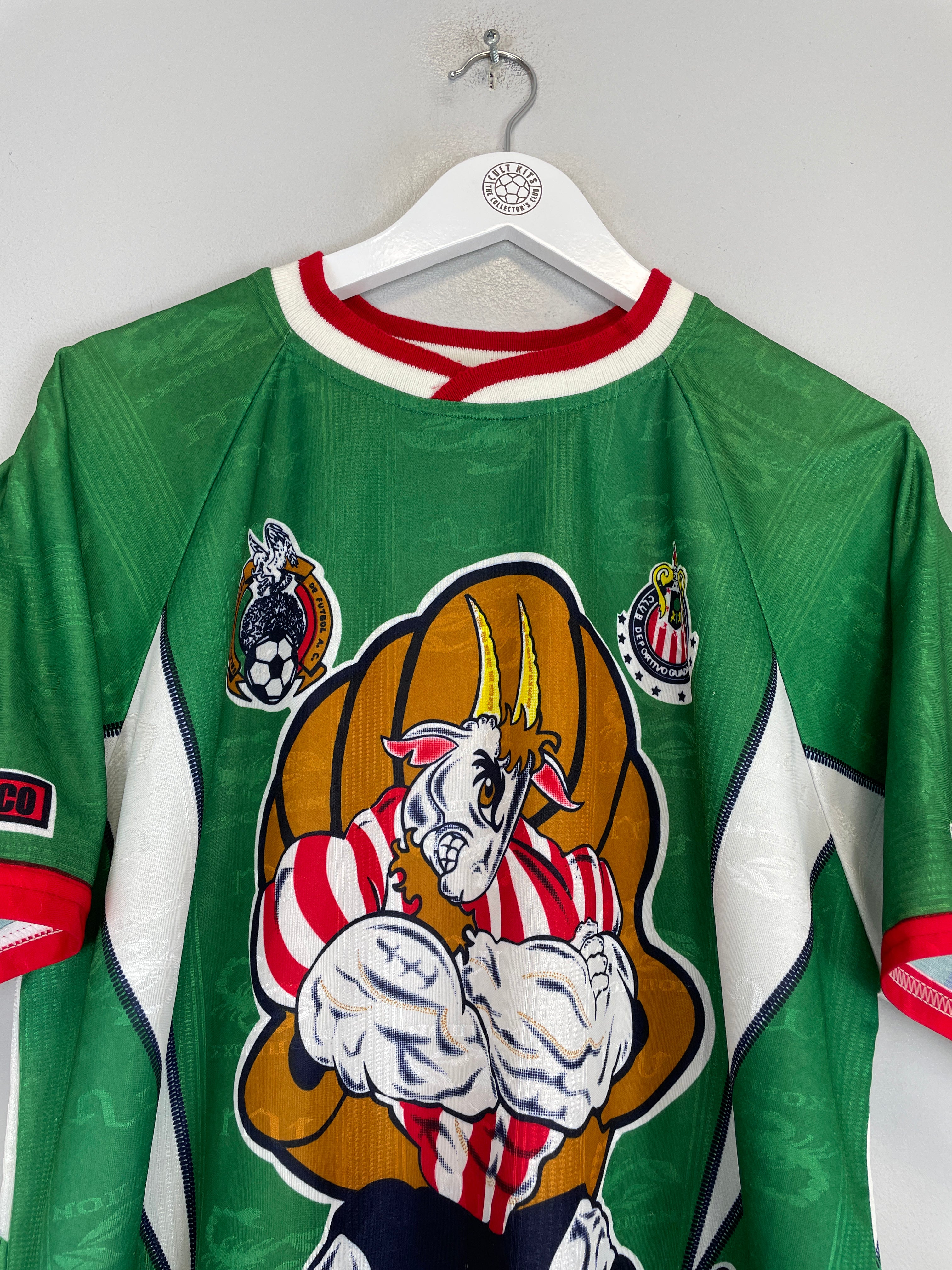 Shop 2002/04 MEXICO X CHIVAS BOOTLEG SHIRT (L), classic football shirts, vintage football shirts & retro soccer jerseys at Cult Kits