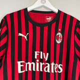 Shop 2019/20 AC MILAN MALDINI #3 HOME SHIRT (M) PUMA, classic football shirts, vintage football shirts & retro soccer jerseys at Cult Kits