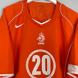 2004/06 NETHERLANDS SEEDORF #20 HOME SHIRT (XL) NIKE
