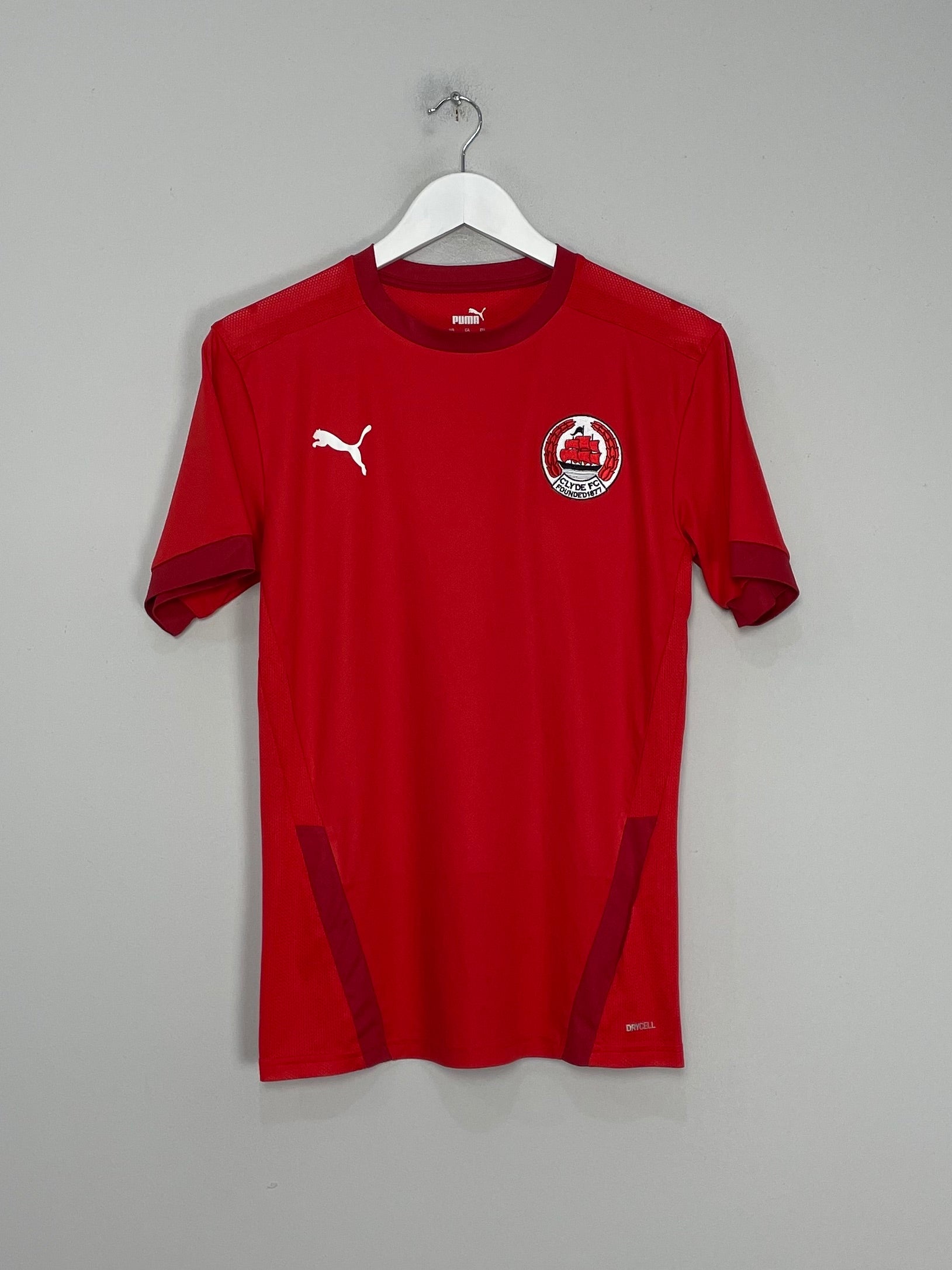 Shop 2021/22 CLYDE FC #5 TRAINING SHIRT (M) PUMA, classic football shirts, vintage football shirts & retro soccer jerseys at Cult Kits