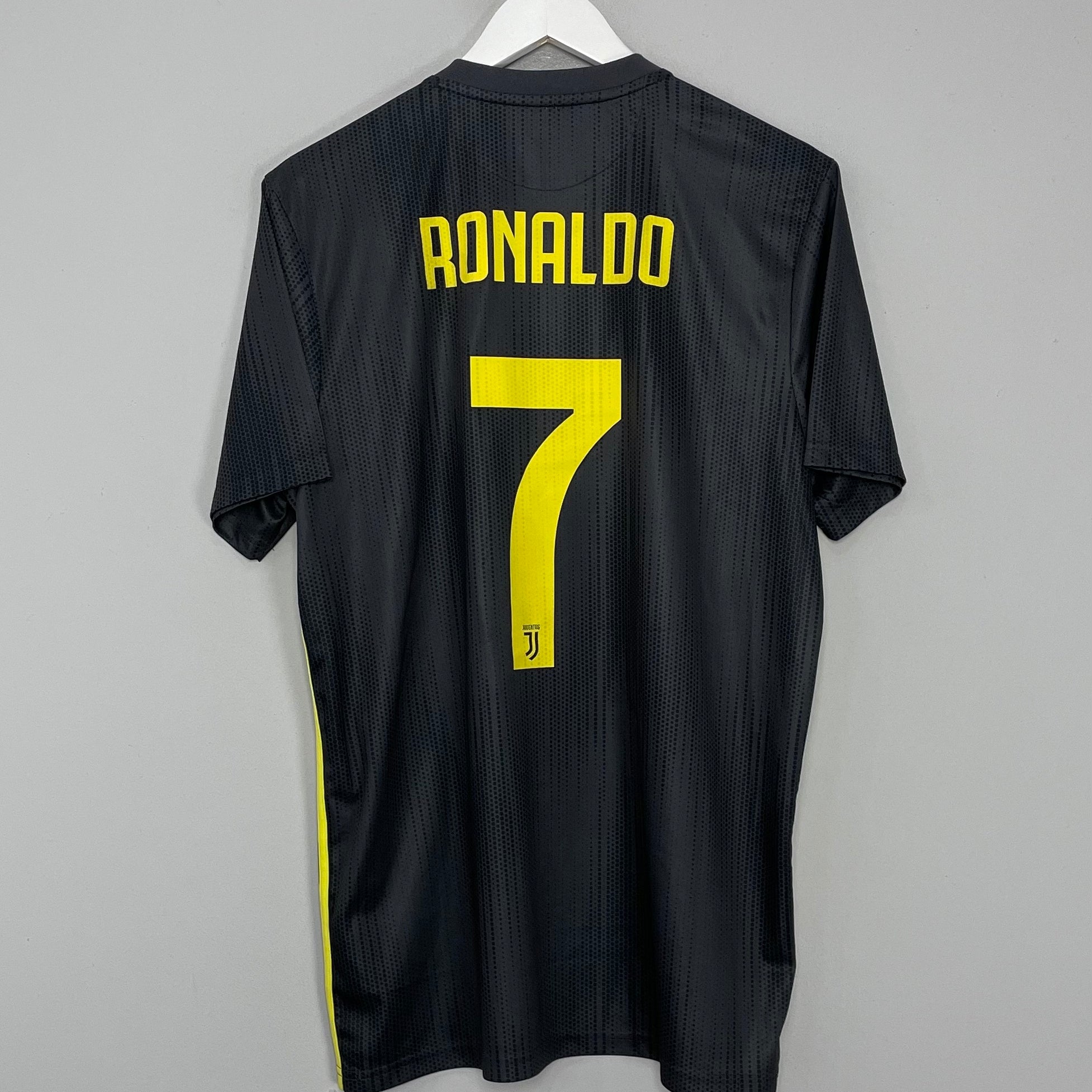 Shop 2018/19 JUVENTUS RONALDO #7 THIRD SHIRT (L) ADIDAS, classic football shirts, vintage football shirts & retro soccer jerseys at Cult Kits