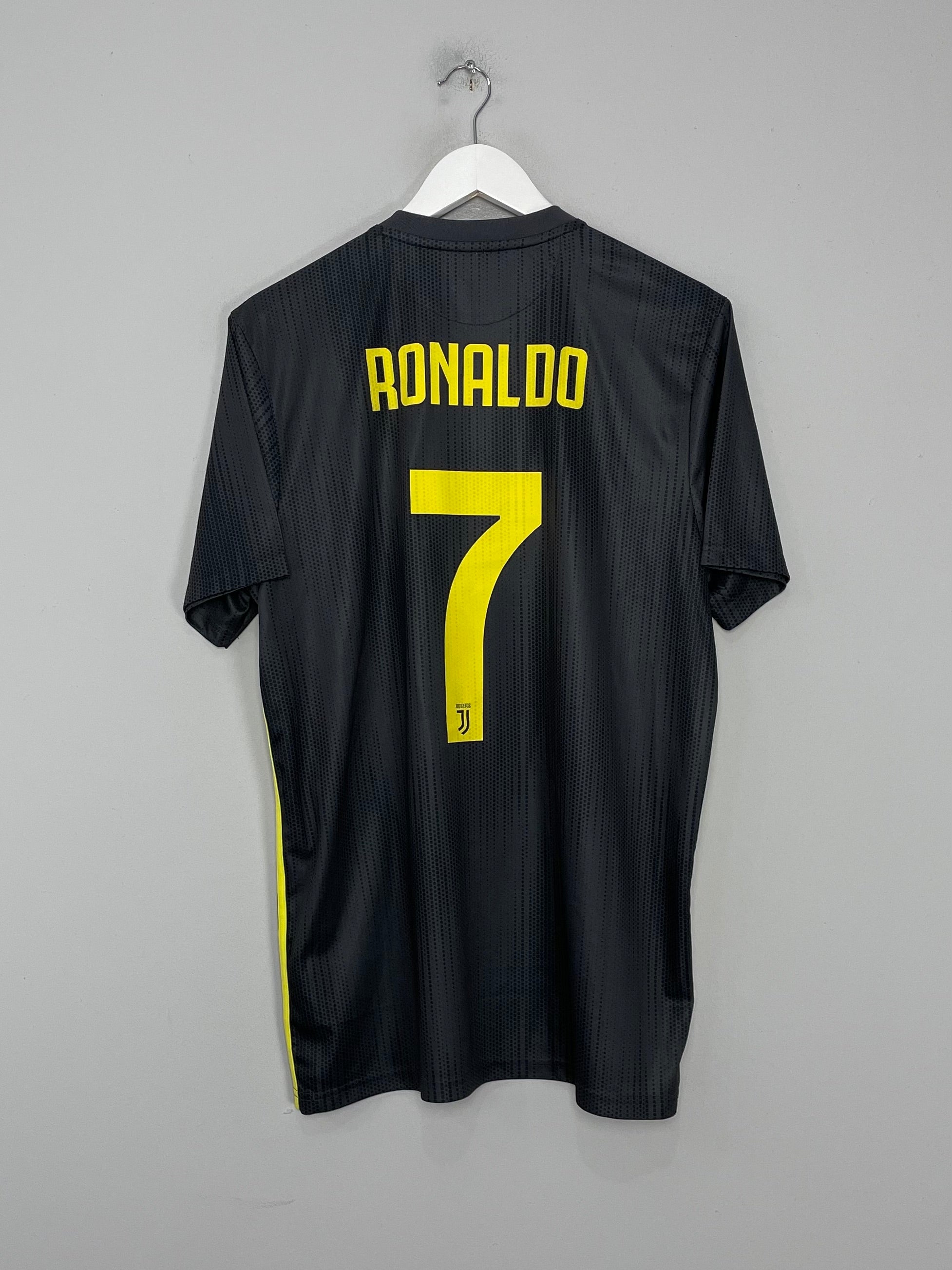 Shop 2018/19 JUVENTUS RONALDO #7 THIRD SHIRT (L) ADIDAS, classic football shirts, vintage football shirts & retro soccer jerseys at Cult Kits