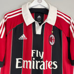 Shop 2012/13 AC MILAN BALLOTELI #45 HOME SHIRT (L) ADIDAS, classic football shirts, vintage football shirts & retro soccer jerseys at Cult Kits
