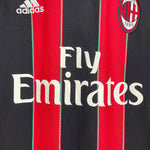Shop 2012/13 AC MILAN BALLOTELI #45 HOME SHIRT (L) ADIDAS, classic football shirts, vintage football shirts & retro soccer jerseys at Cult Kits