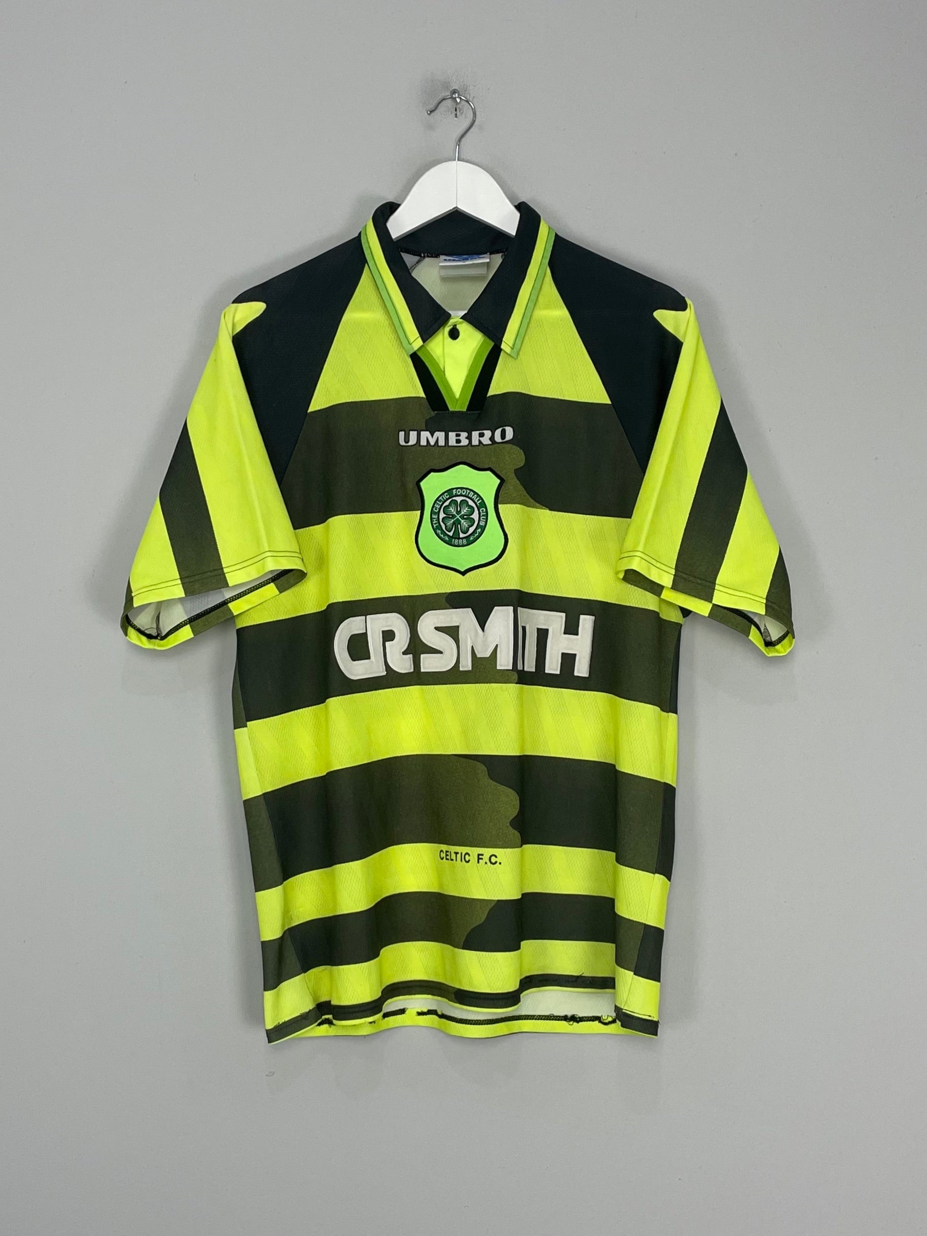 Shop 1996/97 CELTIC AWAY SHIRT (L) UMBRO, classic football shirts, vintage football shirts & retro soccer jerseys at Cult Kits
