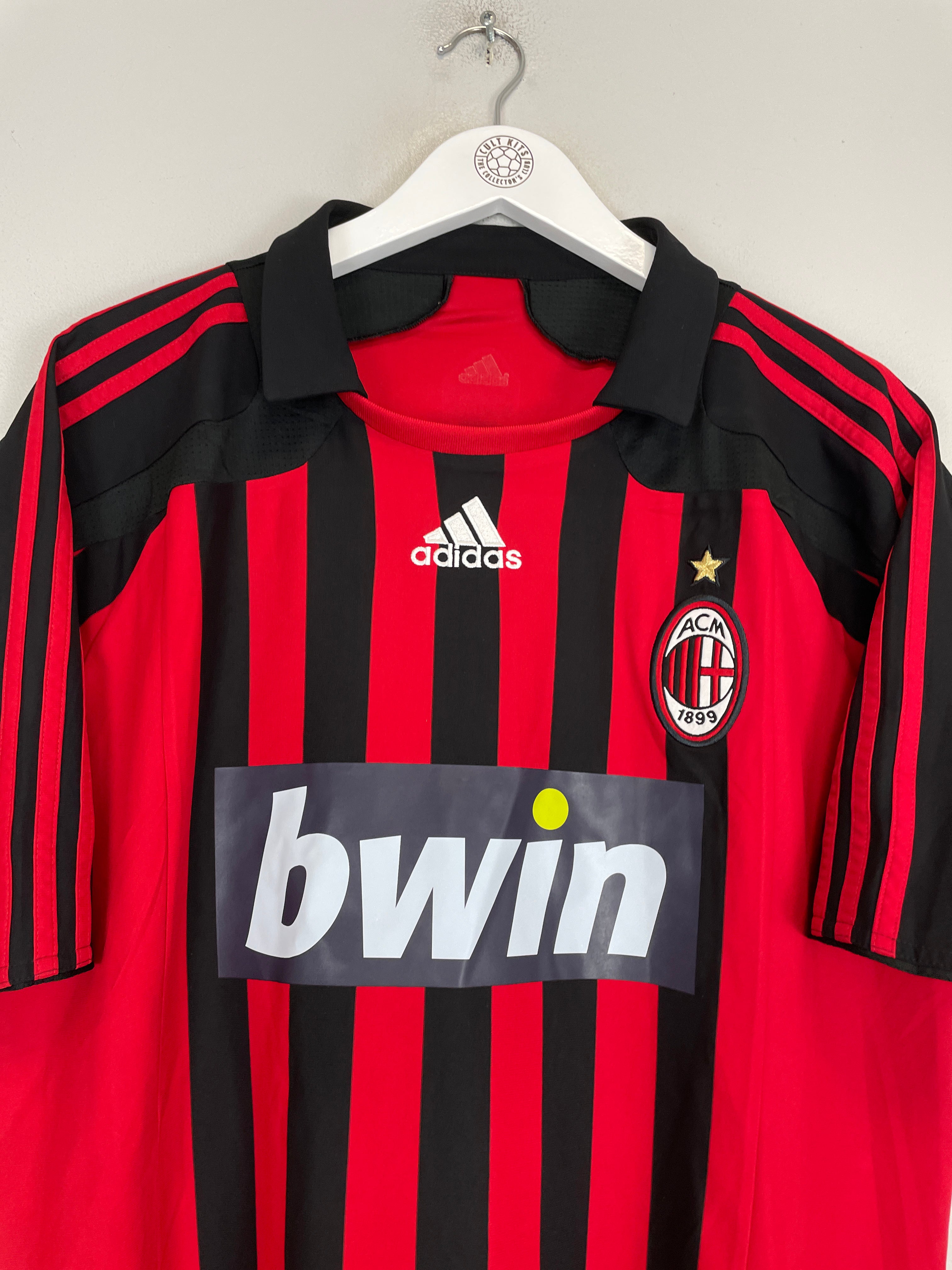 Shop 2007/08 AC MILAN RONALDO #99 HOME SHIRT (XL) ADIDAS, classic football shirts, vintage football shirts & retro soccer jerseys at Cult Kits