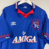 1994 CHELSEA HOME SHIRT (XL) UMBRO