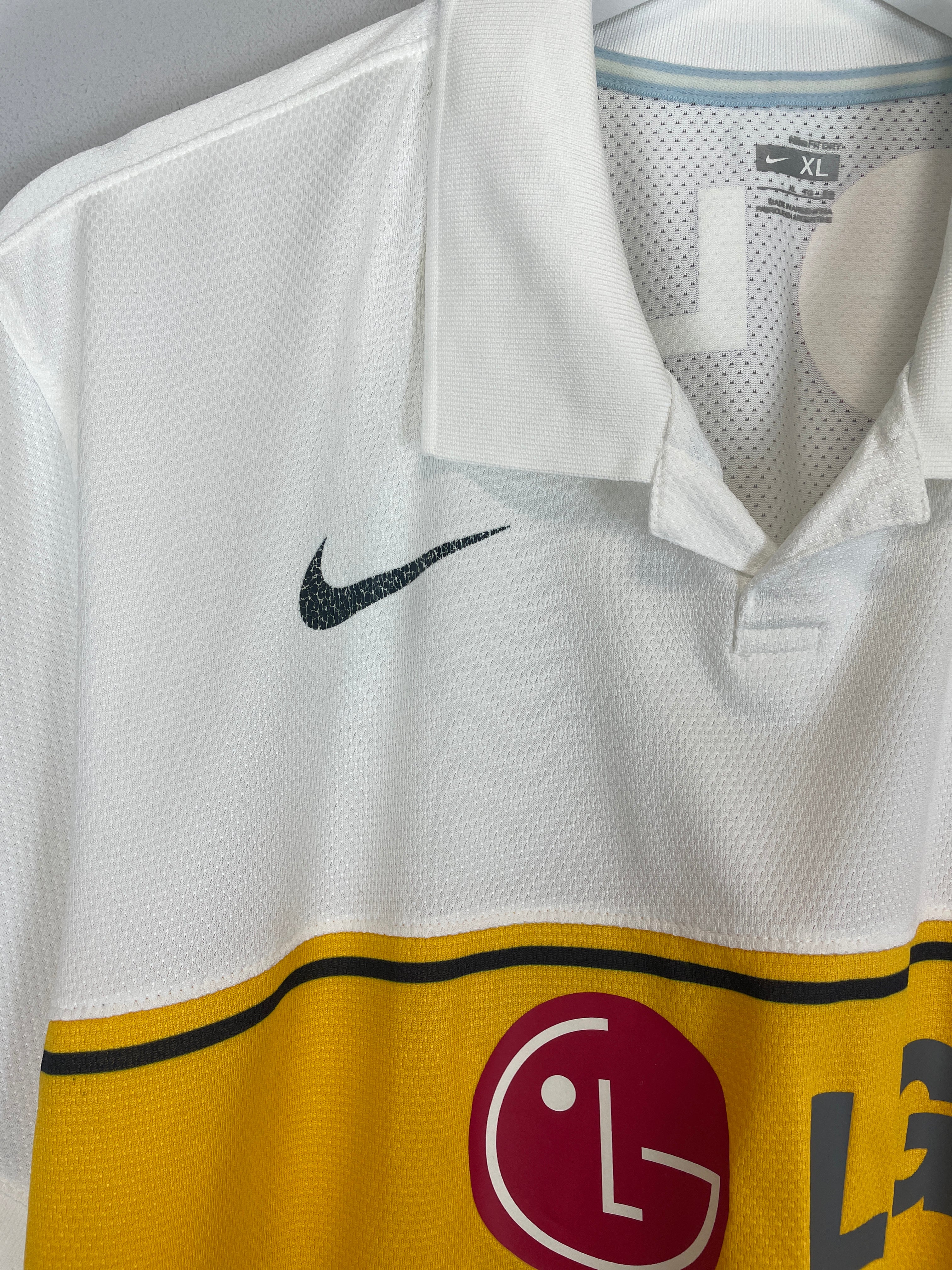 Shop 2009/11 BOCA JUNIORS AWAY SHIRT (XL) NIKE, classic football shirts, vintage football shirts & retro soccer jerseys at Cult Kits