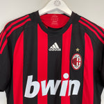 Shop 2008/09 AC MILAN RONALDINHO #80 HOME SHIRT (M) ADIDAS, classic football shirts, vintage football shirts & retro soccer jerseys at Cult Kits