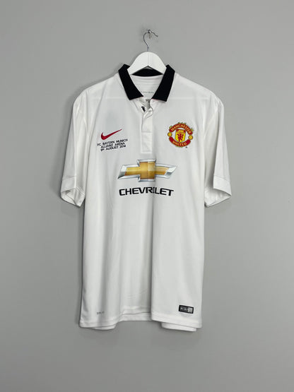 2014/15 MANCHESTER UNITED SCHOLES #18 *BNWT* LEGENDS AWAY SHIRT (XL) NIKE