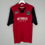 Shop 1995/96 BLACKBURN ROVERS SHEARER #9 AWAY SHIRT (M) ASICS, classic football shirts, vintage football shirts & retro soccer jerseys at Cult Kits