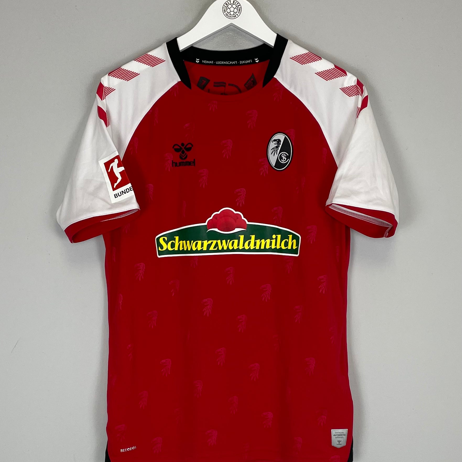 Shop 2020/21 FREIBURG KWON #28 HOME SHIRT (M) HUMMEL, classic football shirts, vintage football shirts & retro soccer jerseys at Cult Kits