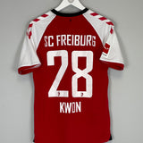 2020/21 FREIBURG KWON #28 HOME SHIRT (M) HUMMEL