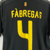Shop 2011/12 BARCELONA FABREGAS #4 AWAY SHIRT (L) NIKE, classic football shirts, vintage football shirts & retro soccer jerseys at Cult Kits