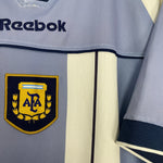 Shop 2000/01 ARGENTINA HOME SHIRT (XL) REEBOK, classic football shirts, vintage football shirts & retro soccer jerseys at Cult Kits