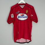 Shop 2000/01 REAL MALLORCA ETO'O #9 HOME SHIRT (L) JOHN SMITH, classic football shirts, vintage football shirts & retro soccer jerseys at Cult Kits