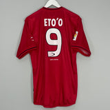 Shop 2000/01 REAL MALLORCA ETO'O #9 HOME SHIRT (L) JOHN SMITH, classic football shirts, vintage football shirts & retro soccer jerseys at Cult Kits
