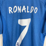 Shop 2013/14 REAL MADRID RONALDO #7 AWAY SHIRT (L) ADIDAS, classic football shirts, vintage football shirts & retro soccer jerseys at Cult Kits