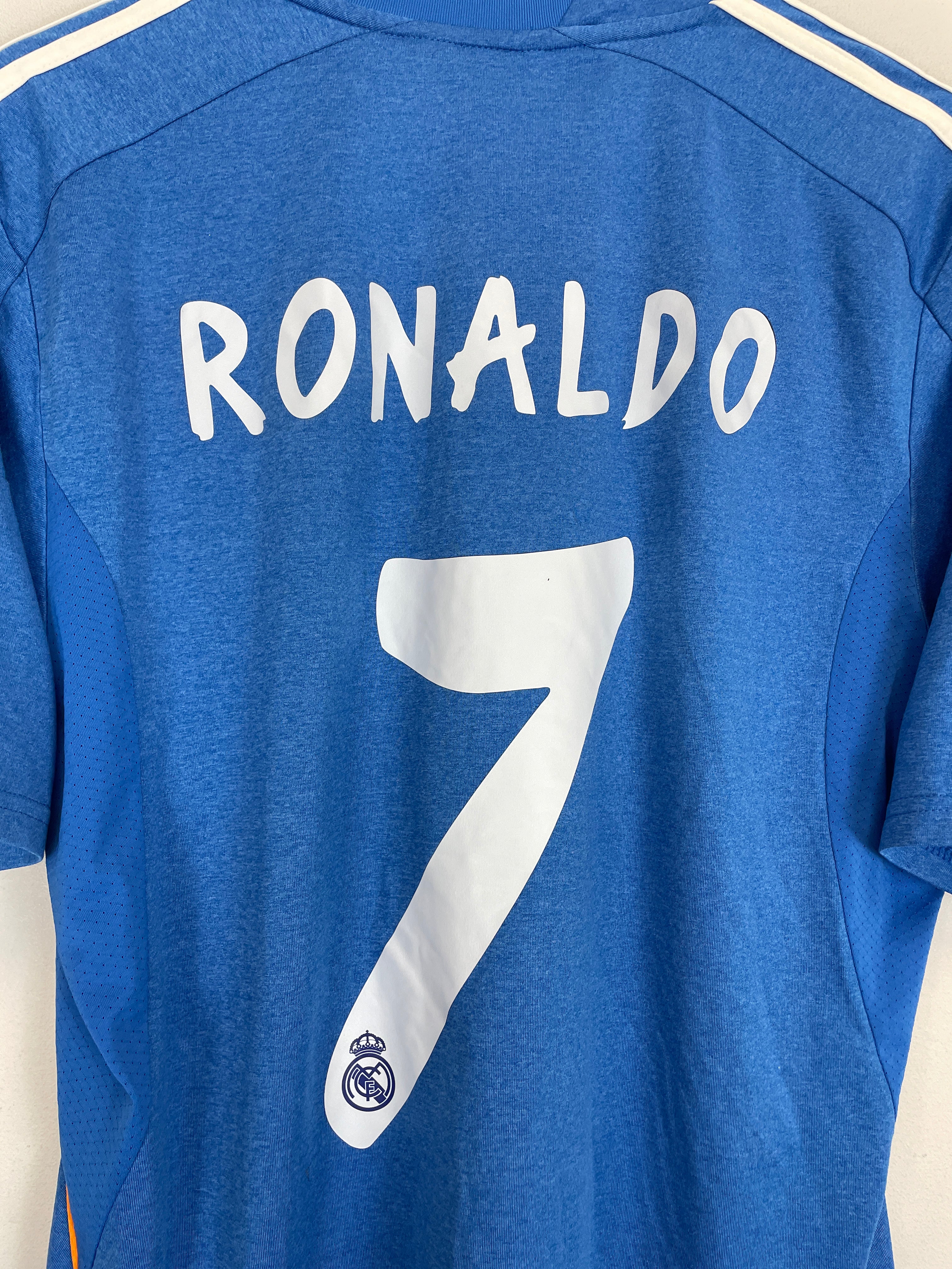 Shop 2013/14 REAL MADRID RONALDO #7 AWAY SHIRT (L) ADIDAS, classic football shirts, vintage football shirts & retro soccer jerseys at Cult Kits